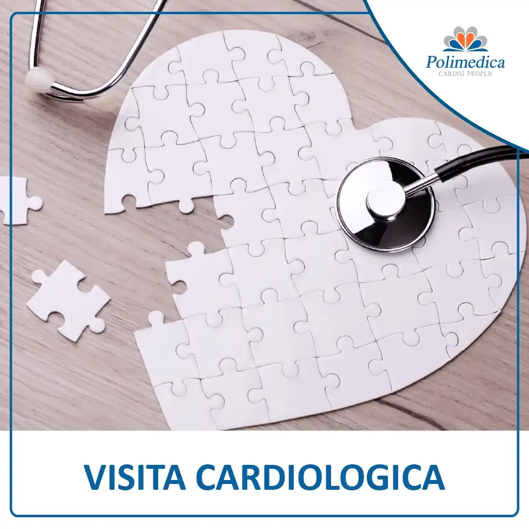 Foto di un puzzle a forma di cuore con uno stetoscopio appoggiato sopra. Immagine utilizzata per la pagina Visita cardiologica.